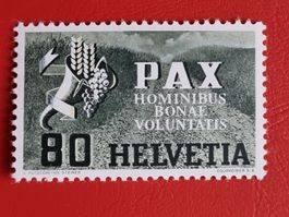 Briefmarke 80 HELVETIA PAX - Postfrisch - Jahr 1945