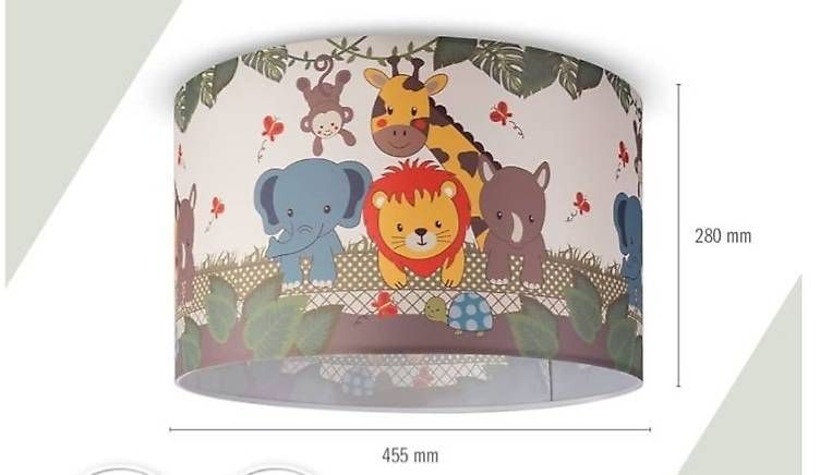 Lampadari & plafoniere: Deckenlampe Stoff Dschungel Kinderzimmer – Usato da Winterthur venduto da joh_66gd 2
