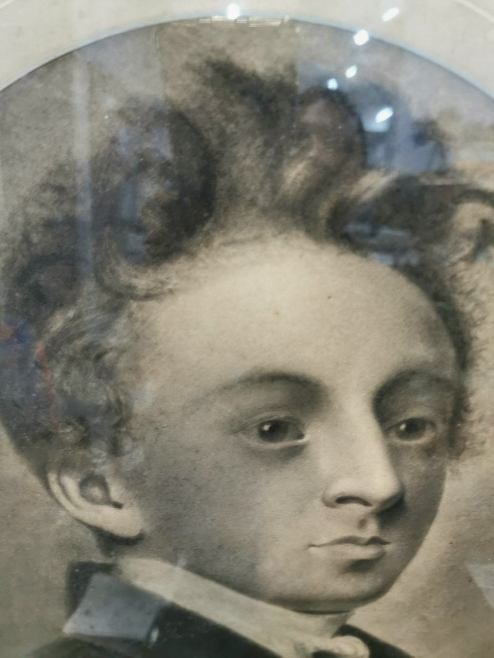 Gemälde: PORTRAIT ANCIEN I FORMATIONS AU DOS – Gebraucht aus Genève von Qanil77 2