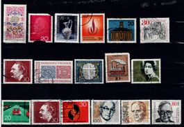 Briefmarken 32x Deutschland 2