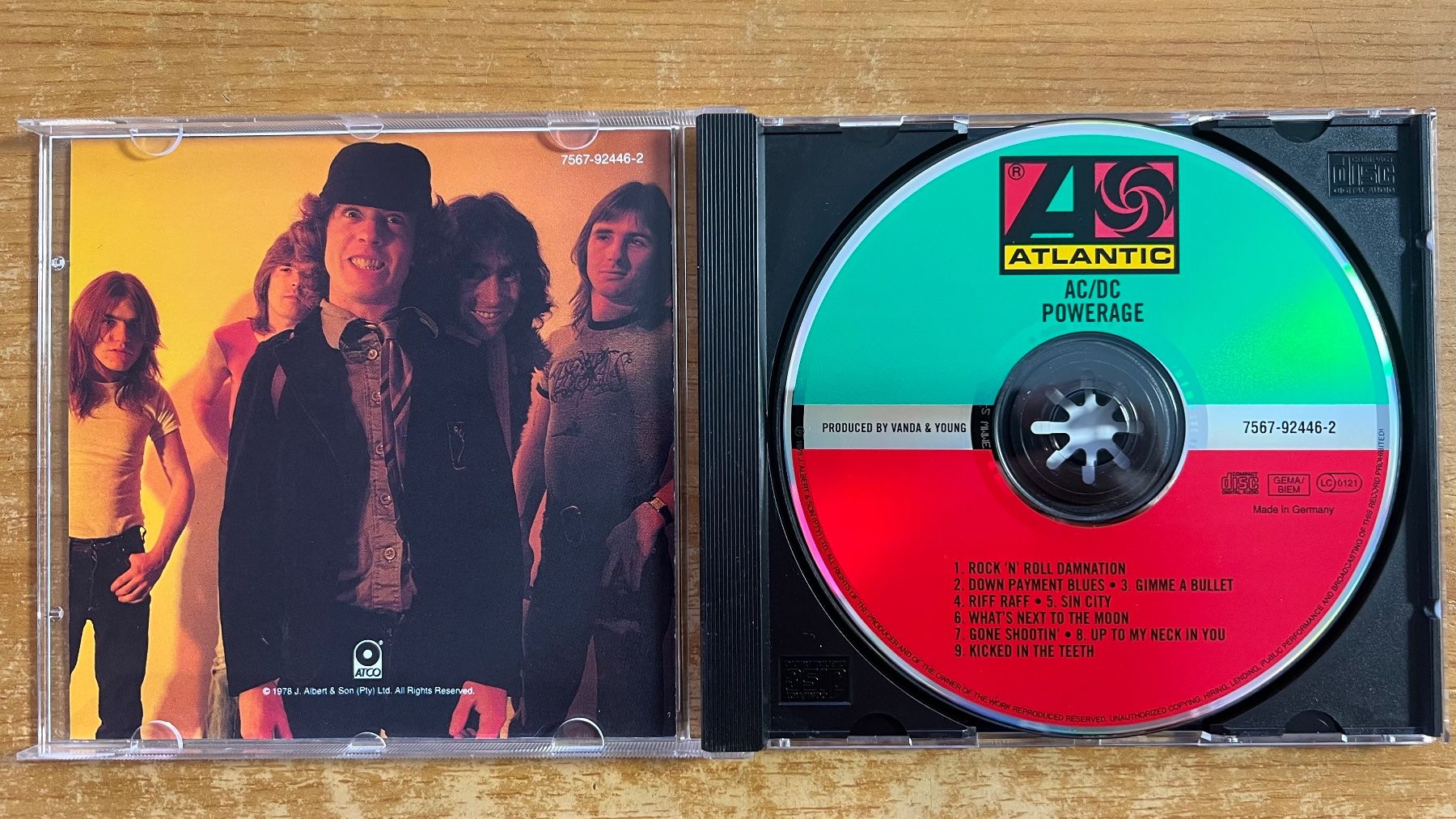 CD: AC/DC - Powerade / CD - D-Press. 1994 – Usato da Gais venduto da soundcave57 2