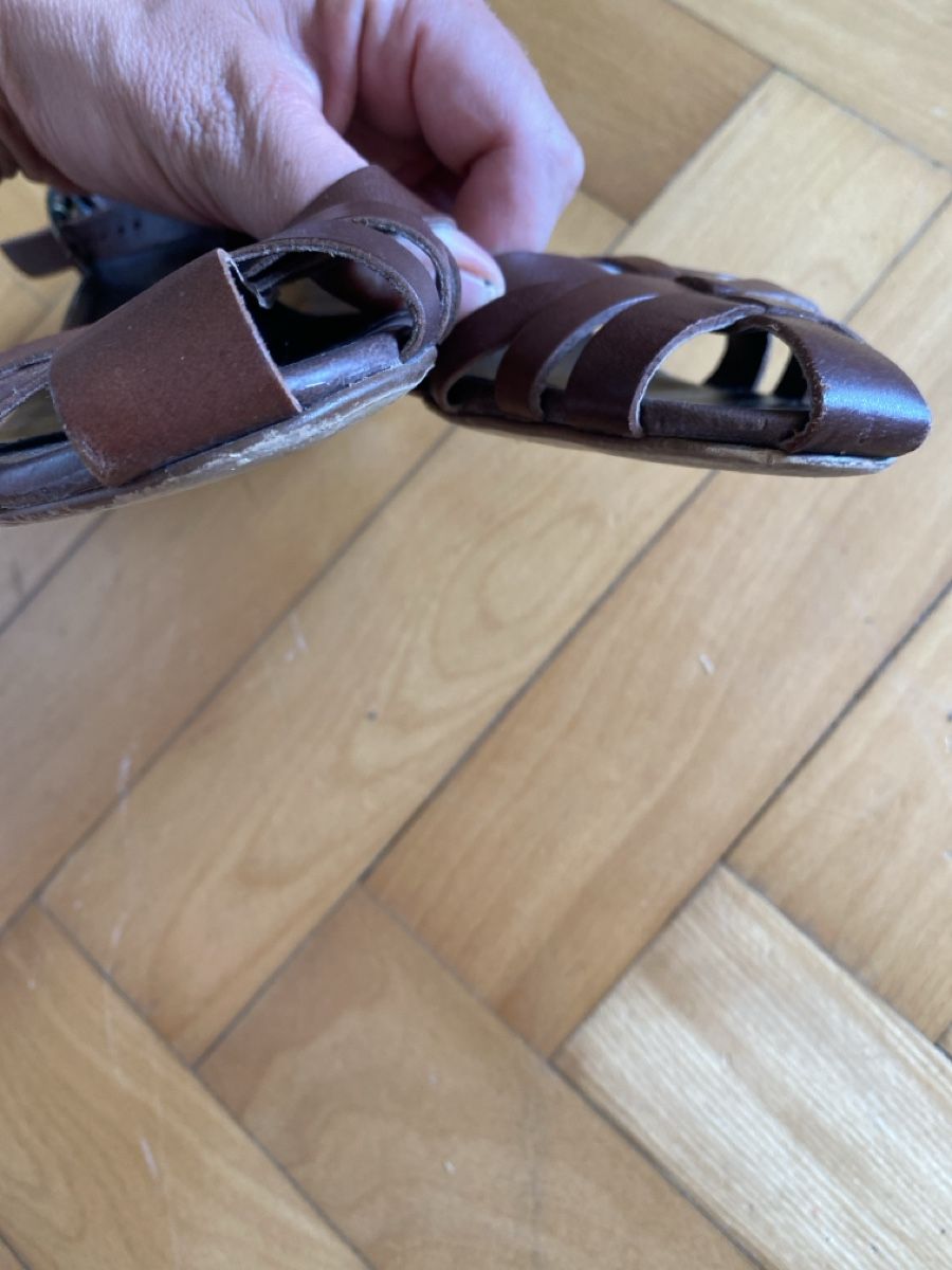 Scarpe da donna: Marco Tozzi Sandalen Leder Braun Grösse 41 – Usato da Dübendorf venduto da feusiedi 4