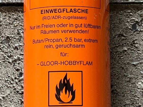 Saldatori: Gloor Hobbyflam -Hartlötanlage – Usato da Otelfingen venduto da Rettalsch 7