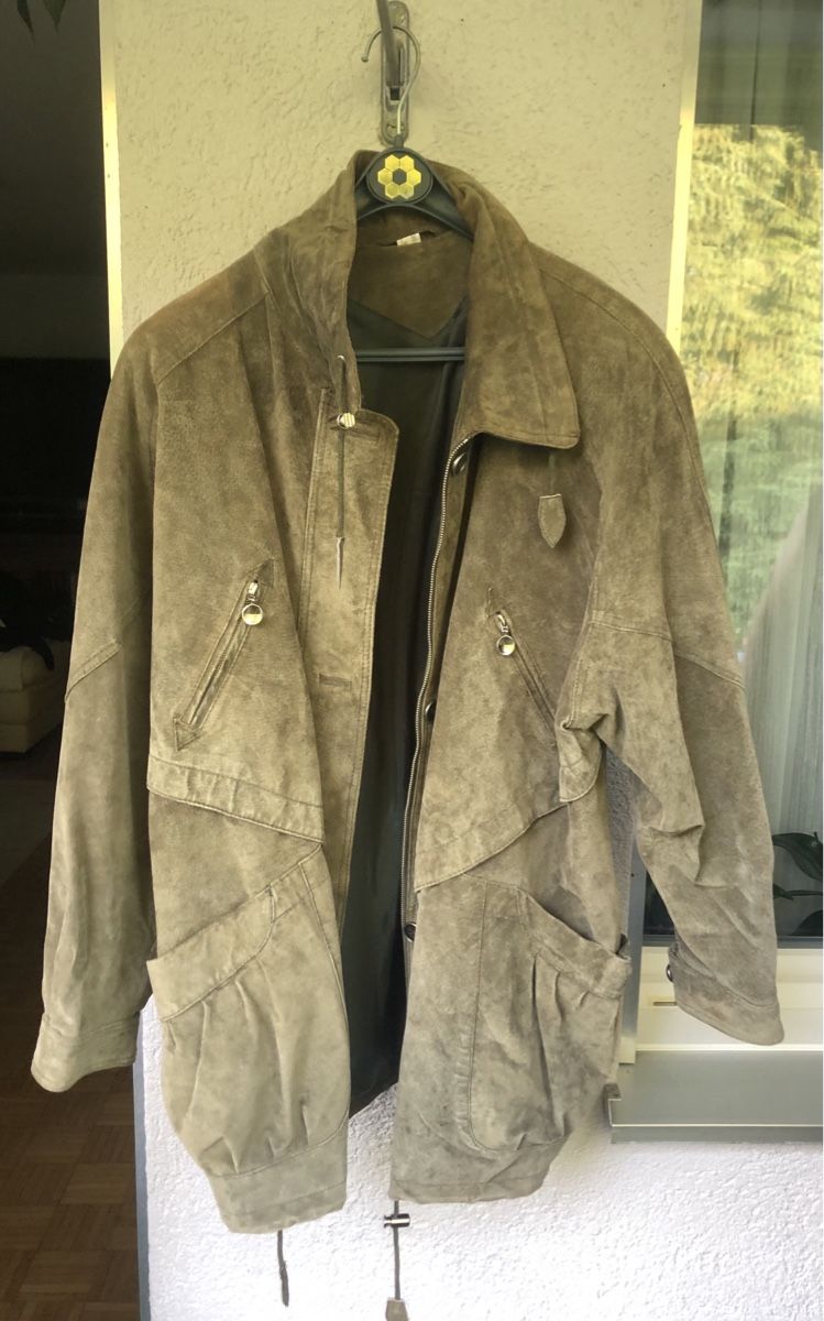 Jacken: Lederjacke Vintage braun Grösse 46 – Neu (gemäss Beschreibung) aus St.Gallen von nitka.