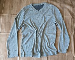 Herren Langarmshirt - XL - mit V-Ausschnitt ♂️​