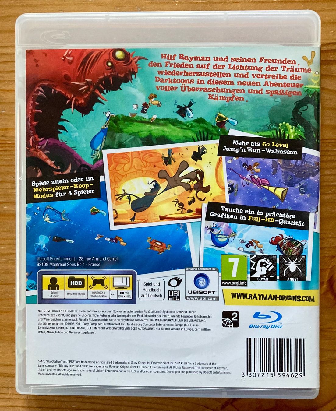 Sony Spiele: Rayman Origins - PS3 – Neu (gemäss Beschreibung) aus Zürich von Djmotionch 3
