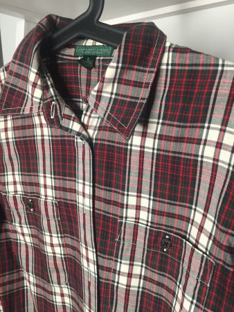 Bluse Polo Ralph Lauren kariert S 38 Hemd