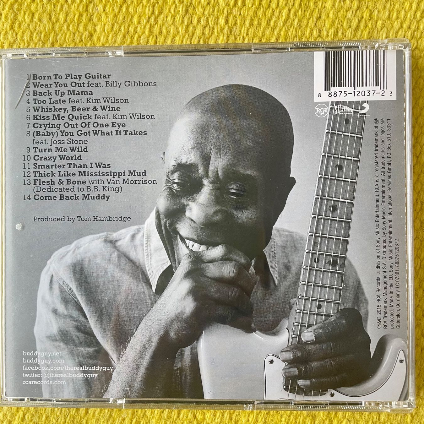 CD: BUDDY GUY-BORN TO PLAY GUITAR – Usato da Rorschacherberg venduto da CD-Roli 1