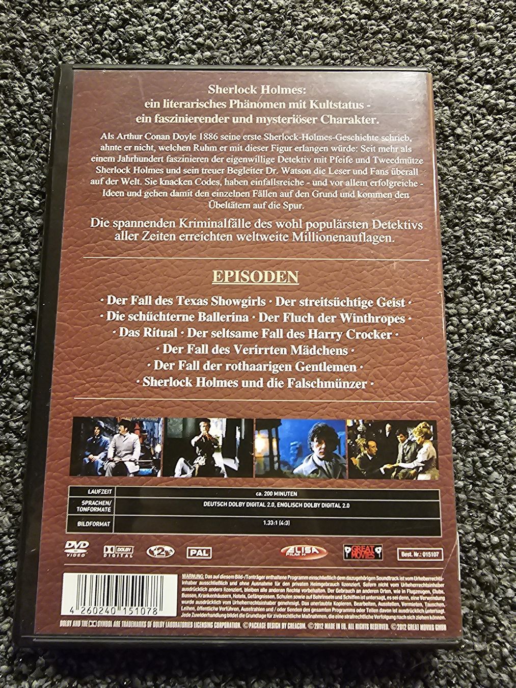 Tous les DVDs: Sherlock Holmes DVD (21789) – D'occasion à Ruswil par jan_bxl5 1