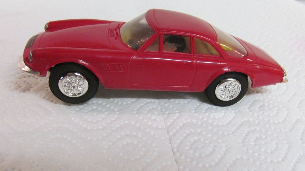 Stabo 40015 - Carrosserie De Ferrari 500 GT Bleu Petrole Vitrage Transparent Parechocs Noirs Sans Bo P Image 561515 Grande