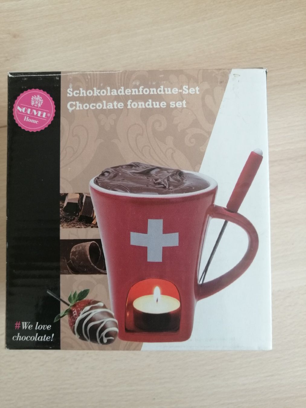 Elettrodomestici da cucina: Schockoladenfondue-Set – Nuovo e nell'imballaggio originale da Schötz venduto da pemali