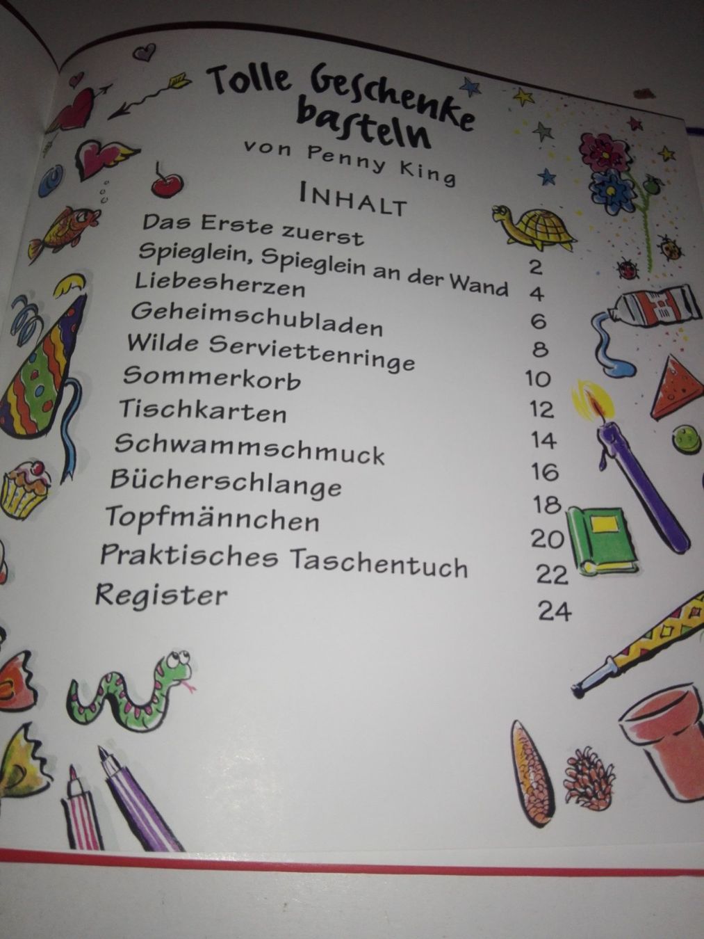 Libri: Tolle Geschenke basteln   (Penny King) – Usato da St.Gallen venduto da elk2022 1