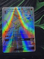 Lycanroc GX Secret Rainbow Rare pokemon karte