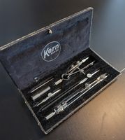 Kern Zirkel-Set, gut erhalten, Serie C, verchromt