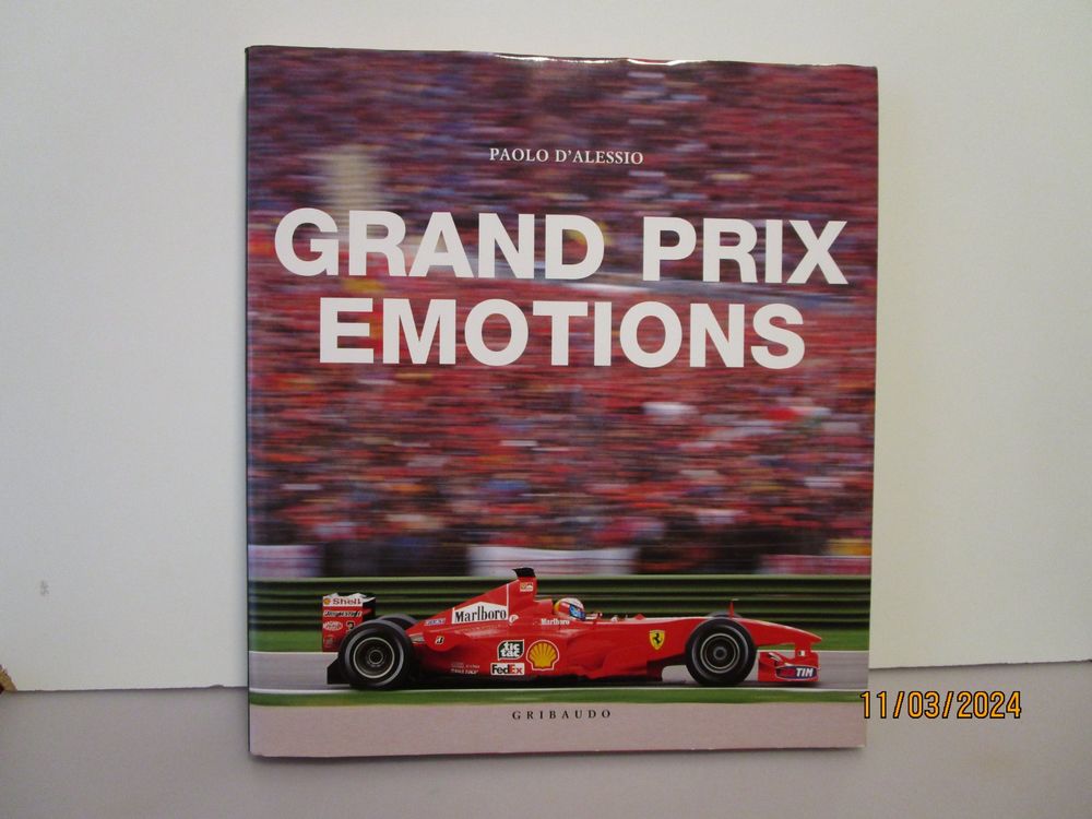 Bücher: LIVRE GRAND PRIX ÉMOTION  " PAOLO D'ALESSIO " – Neu und originalverpackt aus Chêne-Bourg von breno56
