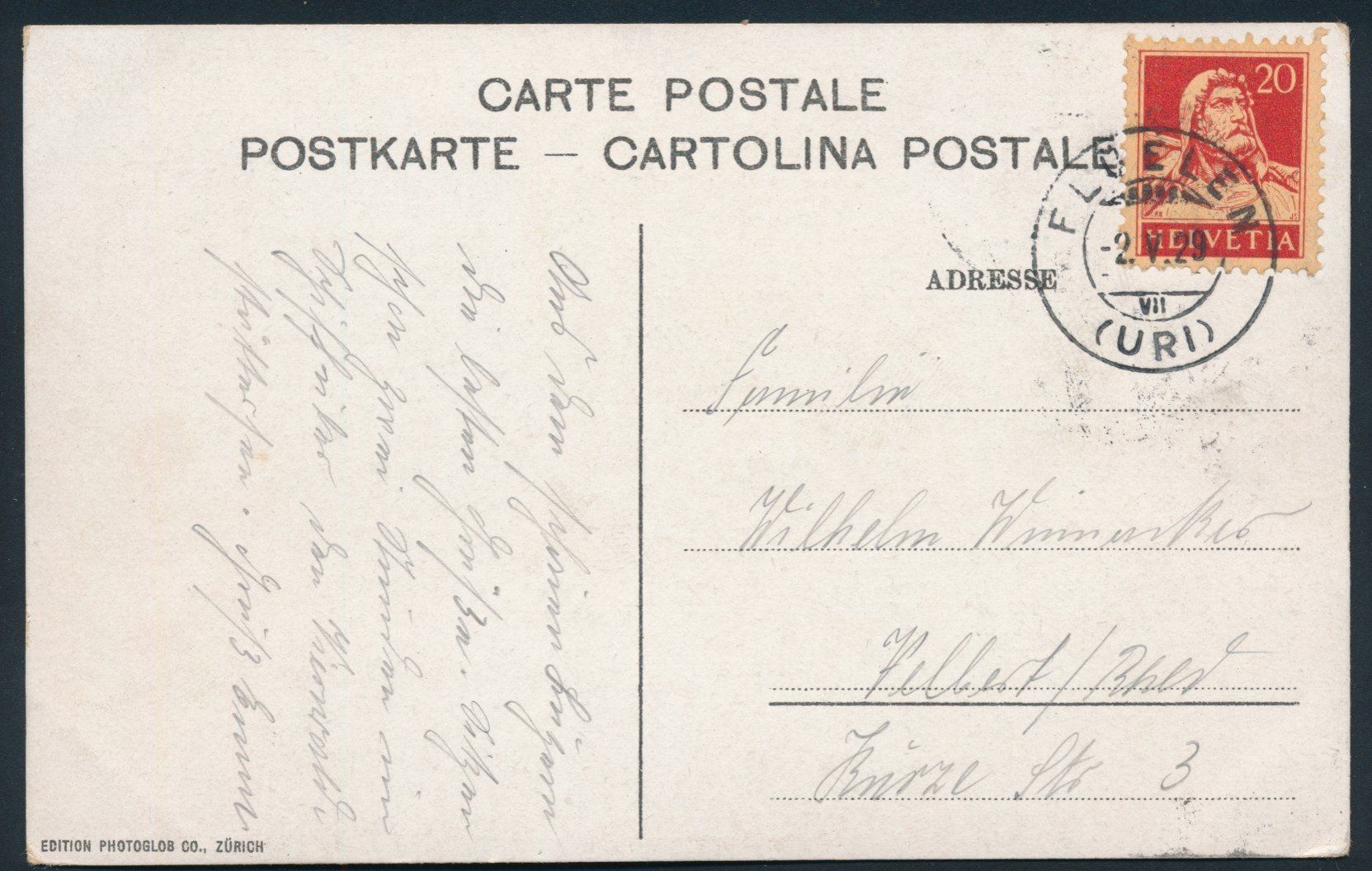 Cartoline postali: AK: Luzern, Kapellbrücke – Usato da Bonau venduto da Profila3 1