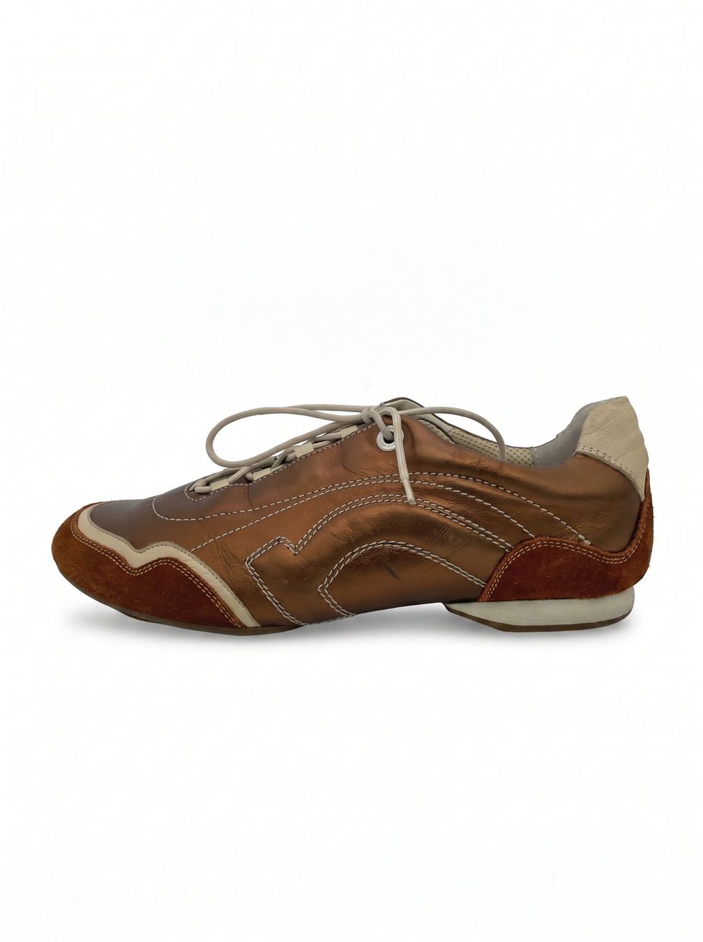 Salvatore Ferragamo Scarpe da donna: Salvatore Ferragamo Bronze Metallic EU 40 – Usato da Zürich venduto da shoe_shop
