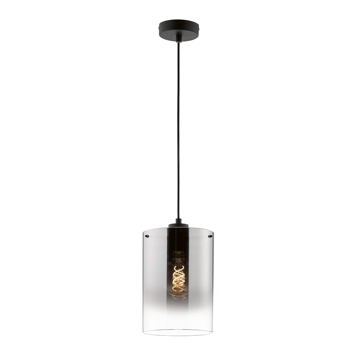 Lampadari & plafoniere: Pendelleuchte, Rauchfarbig, 18 cm Ø – Nuovo (secondo la descrizione) da Kreuzlingen venduto da Smart-Light 3