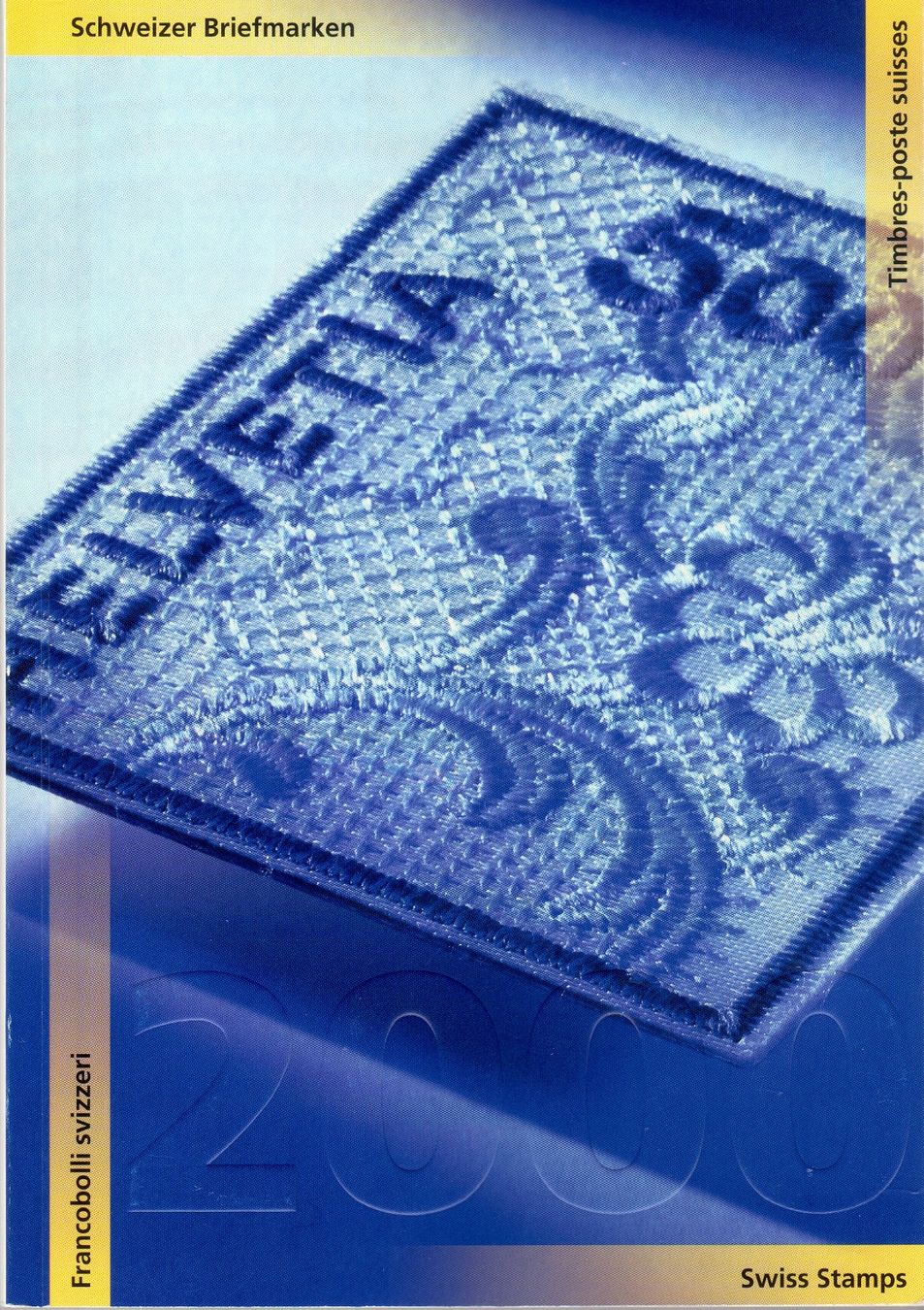 Tutti i francobolli: JAHRBUCH 2000 ORIGINAL ** POSTFRISCH ** TEXT 4SPRACHIG – Nuovo (secondo la descrizione) da Losone venduto da EM2019