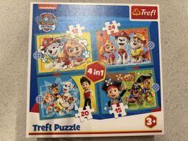 Puzzle Paw Patrol  4in1, 3 Jahre+