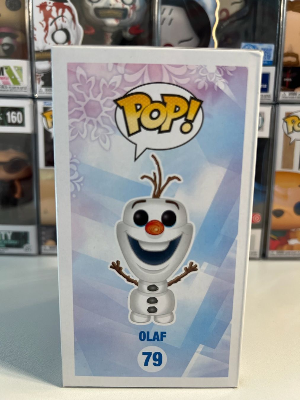 Funko Statuette: Funko POP Disney Frozen Olaf Glow Limitée Comic Con 2014 – Usato da Le Mouret venduto da perfectbijou 1