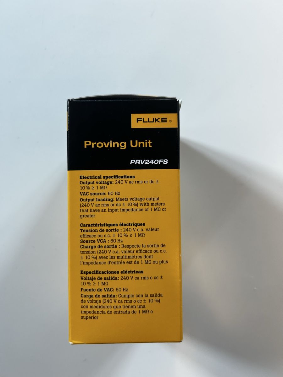 Fluke Misurare: FLUKE PRV240FDS/ Testeur de résistance. – Nuovo e nell'imballaggio originale da Villars-le-Terroir venduto da Vincent_25 2