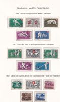 Pro Patria 1950 - 1952 gestempelt, SBK 185.-+++