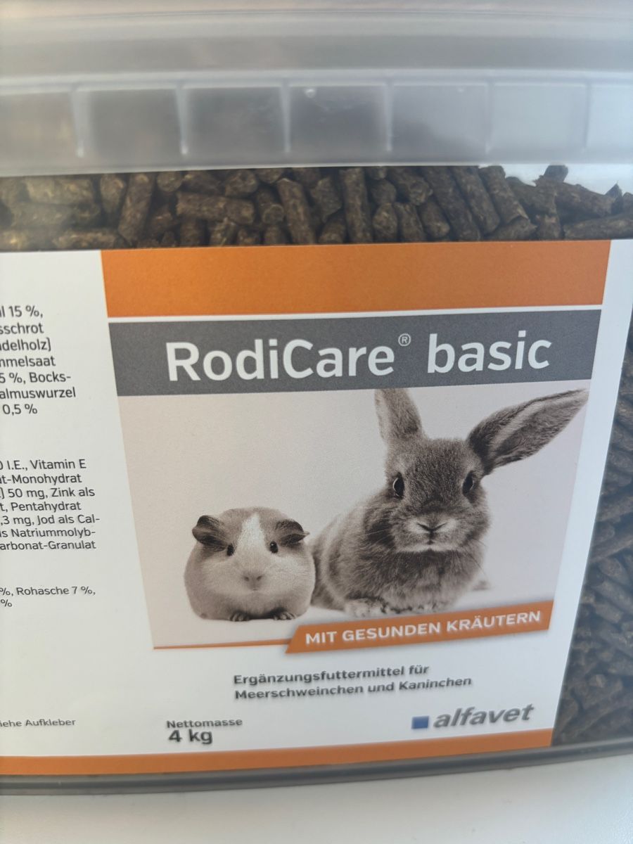 Mangimi: Alfavet RodiCare Basic Futter 7 kg neu ungeöffnet – Nuovo e nell'imballaggio originale da Herzogenbuchsee venduto da ameise02 1