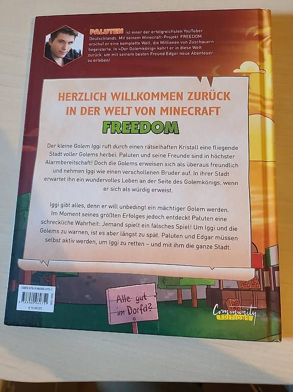 Bücher: Der Golemkönig – Gebraucht aus Studen BE von luk_btx2 1
