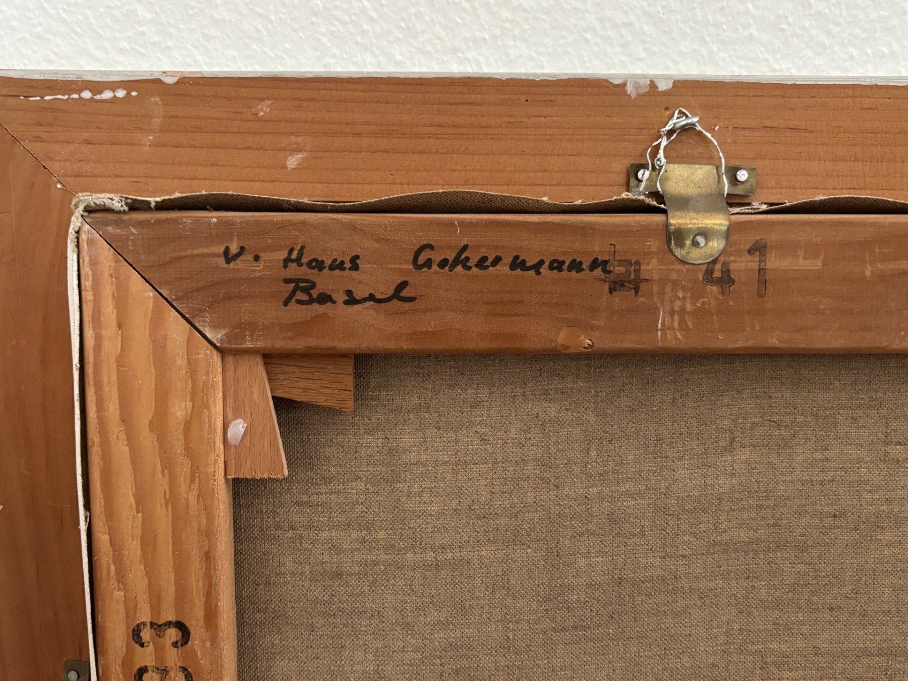 Foto & Immagini: Bild Kunstwerk von Hans Ackermann – Usato da Basel venduto da Biglex_bc 7