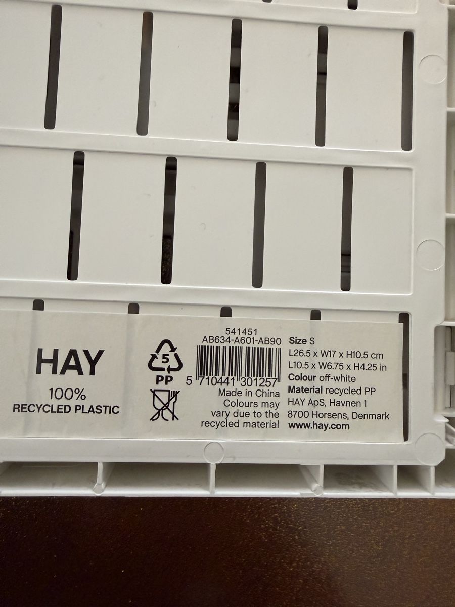 Contenitori & Simili: Klappbox 15 Stuck Marke HAY – Nuovo (secondo la descrizione) da Allschwil venduto da fig_rs5d 2