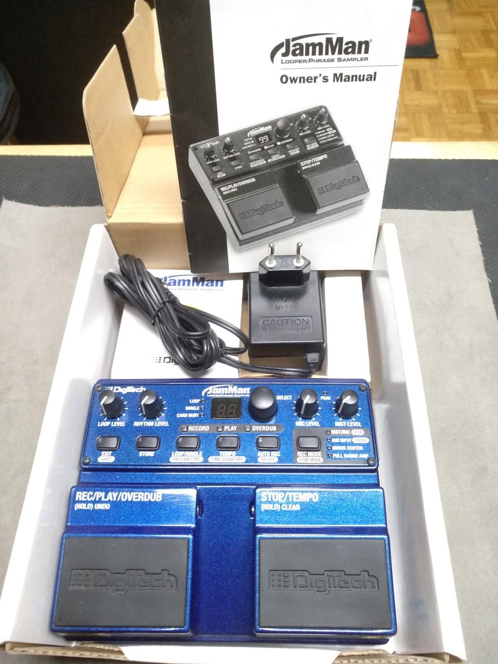 Strumenti musicali: Digitech JamMan Looper! Power Adapter + Original Box! NP 299 – Usato da Cama venduto da Superbayer 6