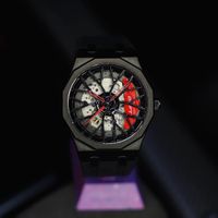 DriftElement Dodecadon Motorsport Automatik Felgenuhr Black