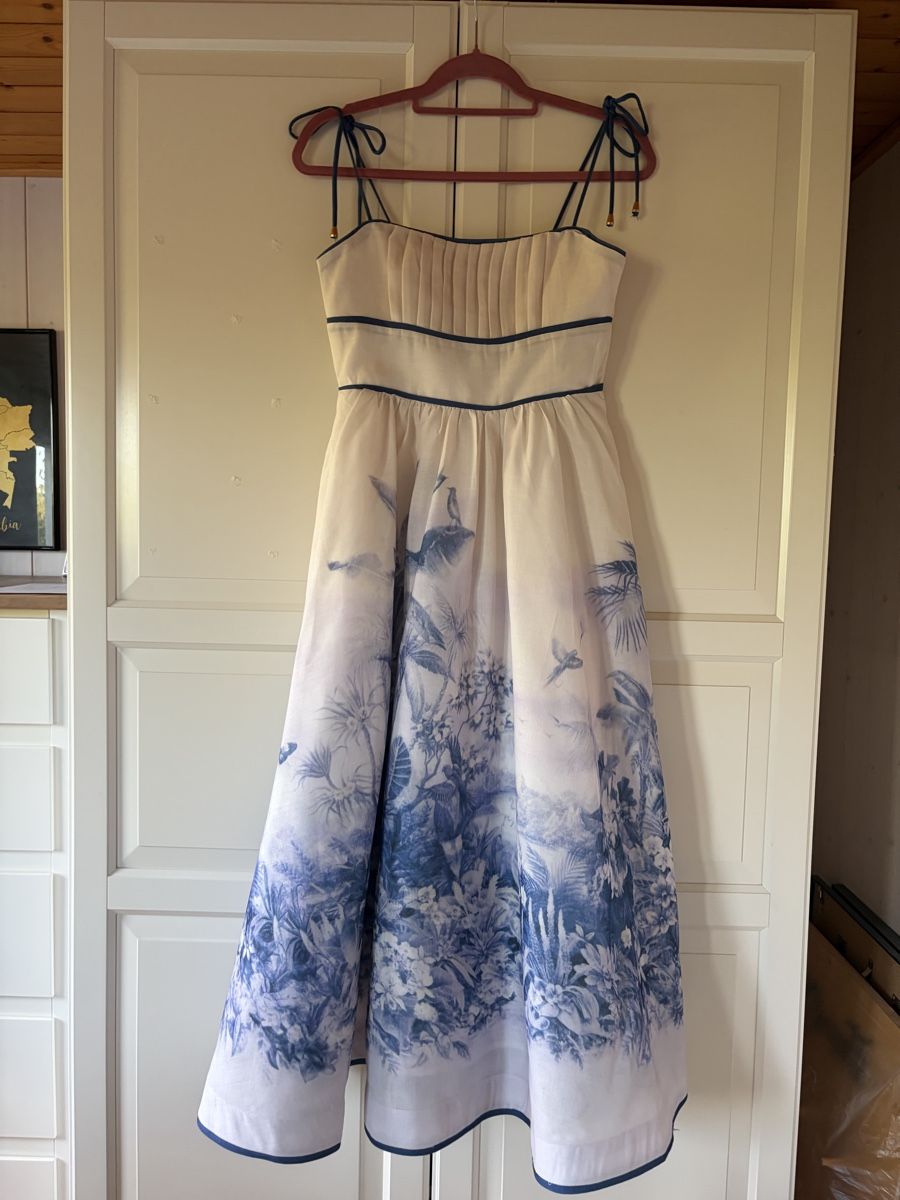 Kleider: Linen Blend Midi Dress – Neu (gemäss Beschreibung) aus St.Josefen von lop_lh8d 3