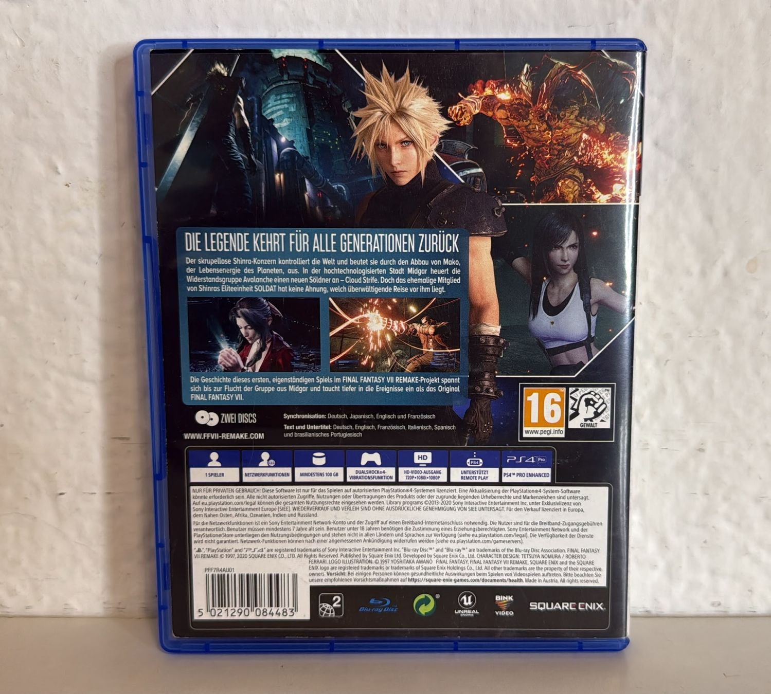 Spiele: Final Fantasy VII Remake PS4 Spiel  – Gebraucht aus Ehrendingen von lax21 2