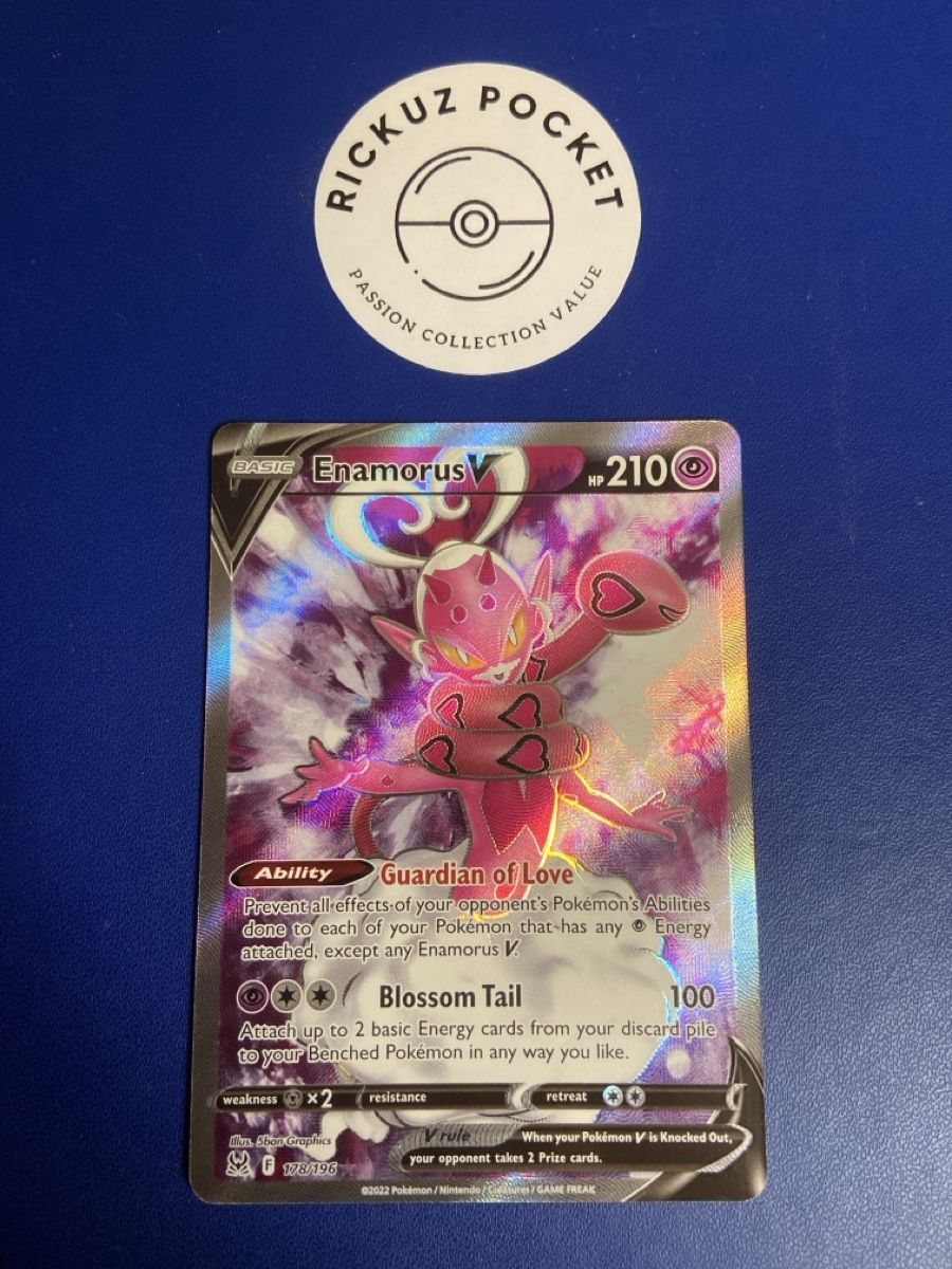 Pokémon Carte collezionabili: Enamorus V #178 Pokémon Lost Origin – Usato da Montagnola venduto da Rickuz