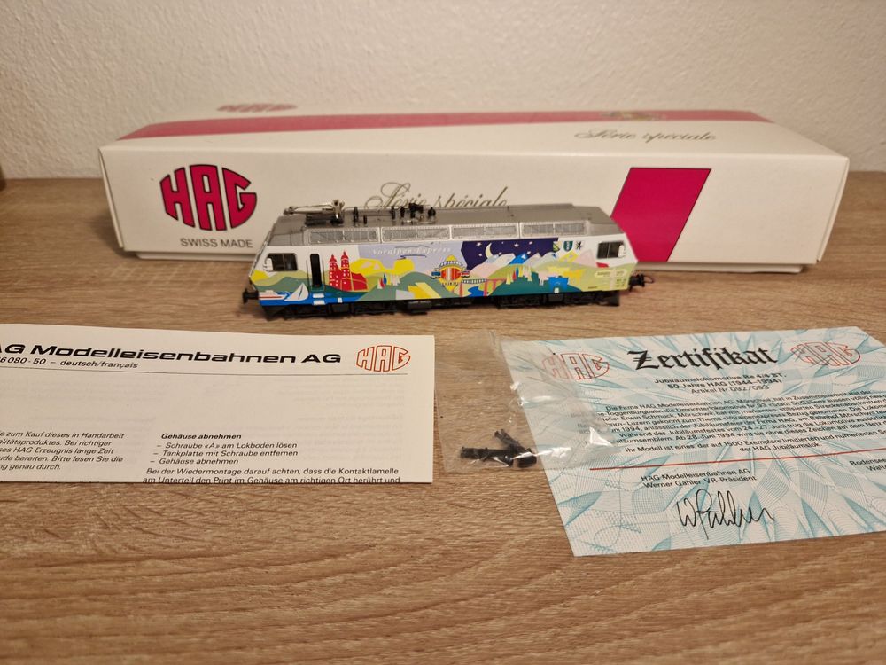 Hag Modelleisenbahnen: Hag 093 E-Lok Re 4/4 Voralpen Express SBB Digital H0 – Gebraucht aus St-Aubin-Sauges von Lo_Go 6