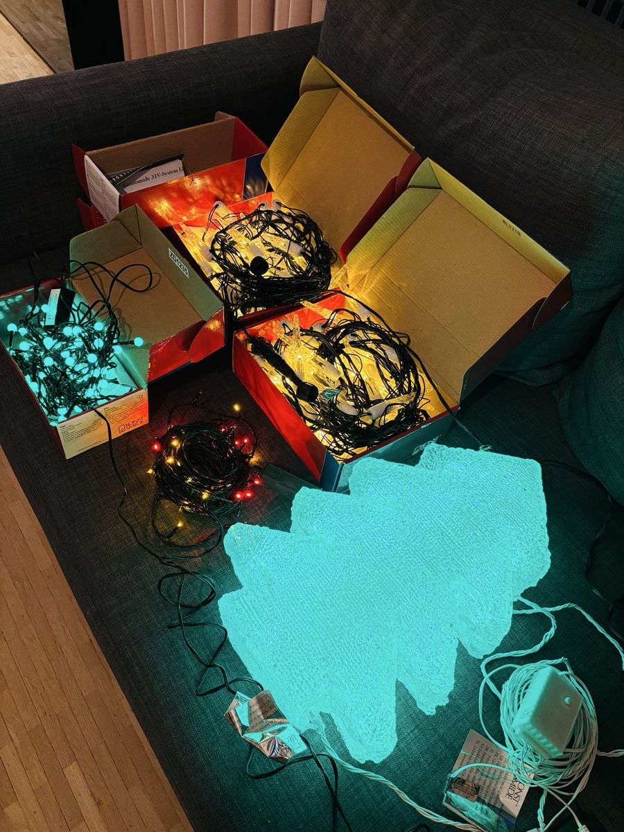 Lichterketten & Leisten: Weihnachtsbeleuchtung 5x Konstsmide – Gebraucht aus Zürich von dennisbooker2001 1