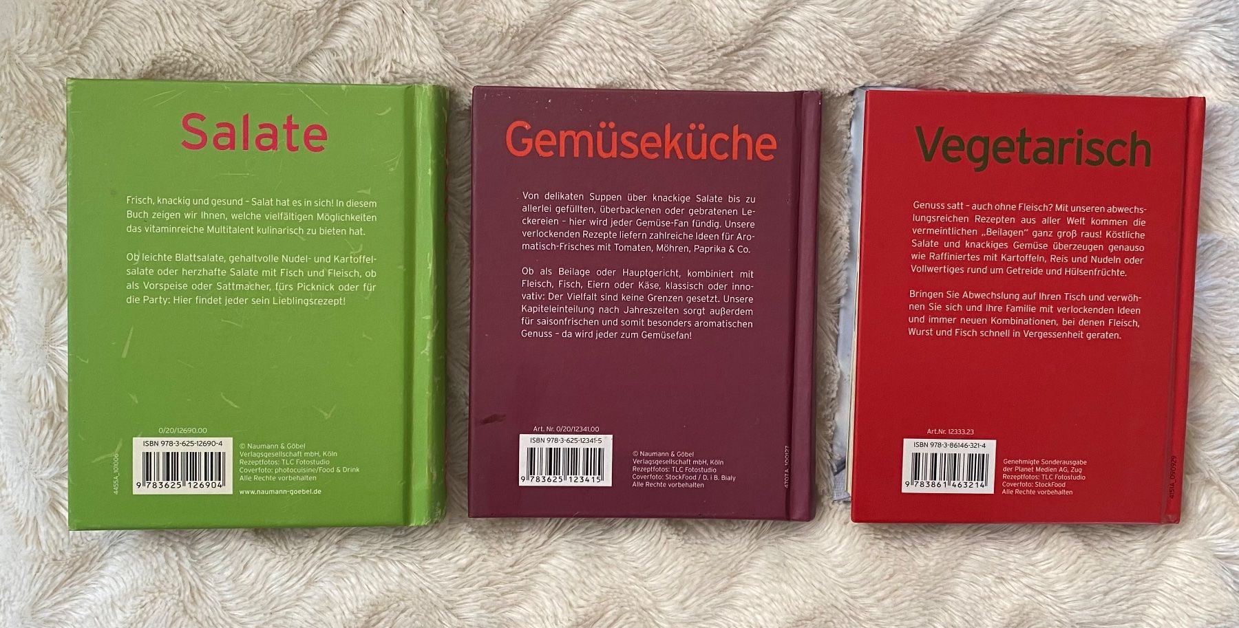 Libri: Salate / Vegetarisch / Gemüseküche – Usato da Nussbaumen AG venduto da schuba2000 1
