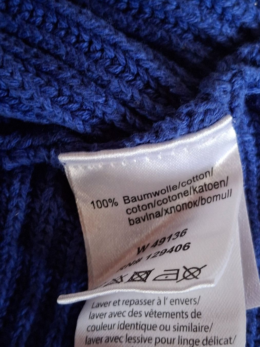 Gilets & Westen: Gilet 100% coton taille 40/42 marque Tesini – Gebraucht aus Villiers von san_jn5w 4