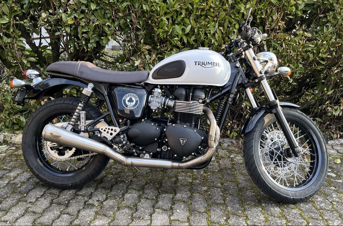 Triumph Strada: Triumph Thruxton Ace Special Edition – Usato da Meinisberg venduto da DHM