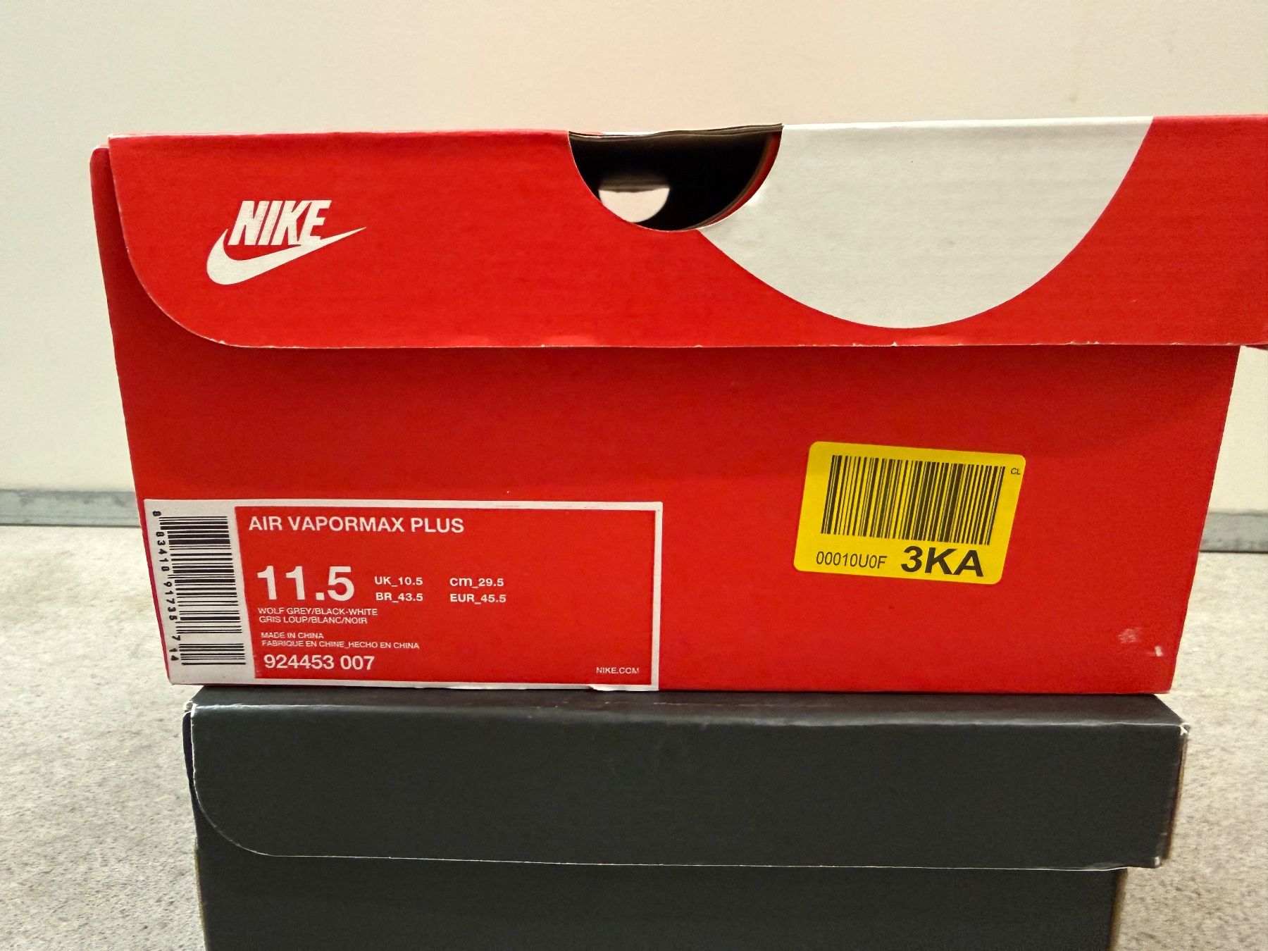 Nike Scarpe da uomo: Nike Air VaporMax Plus wolfsgrau Gr. 45.5 – Usato da Regensdorf venduto da fid_9fzh 2