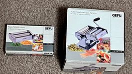 Neu-GEFU Pasta Perfetta Nudelmaschine inkl. Aufsatz unbenutz