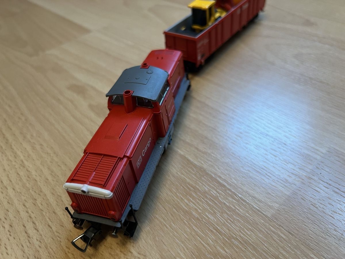 Fleischmann Modellini di ferrovie: Fleischmann Lokomotive Cargo DB – Usato da Gisikon venduto da ram_78bx 1