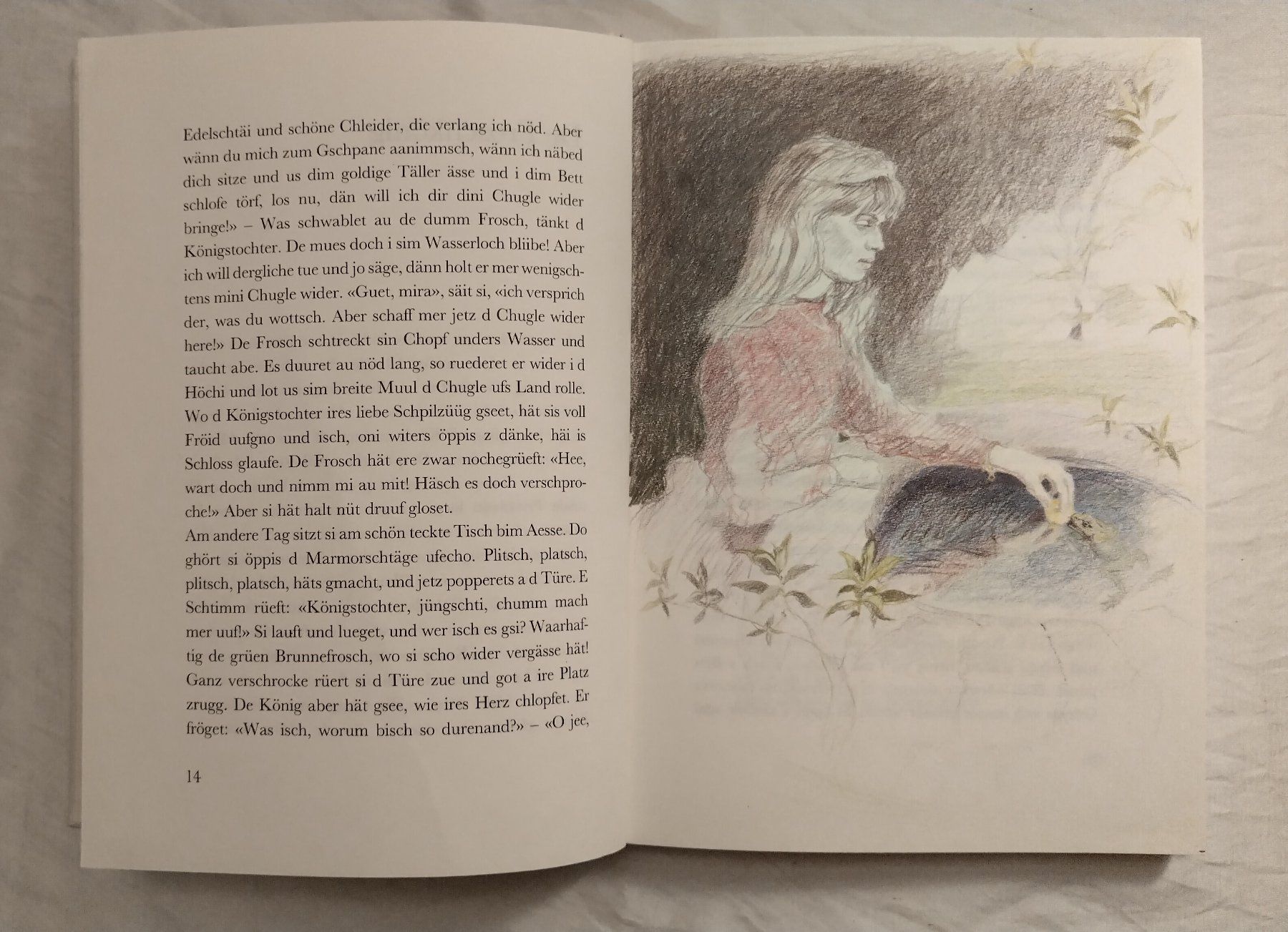 Libri: Fundevogel - Grimm Märchen Buch 1983 Schweizerdeutsch – Usato da Bellach venduto da JingleJerry 2