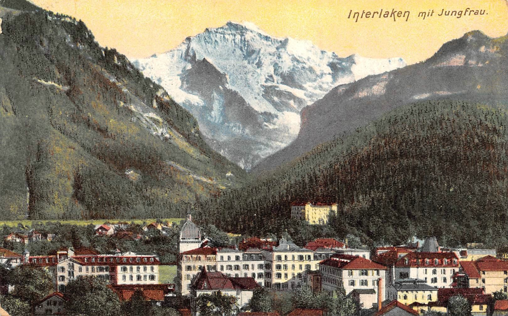 Cartes postales: Interlaken – D'occasion à Ottikon b.Kemptth. par Neptun1974