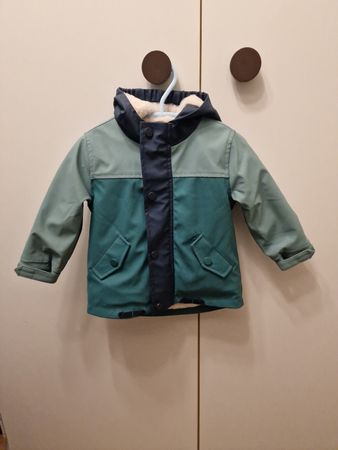Isolierte Regenjacke gr.80 NEU