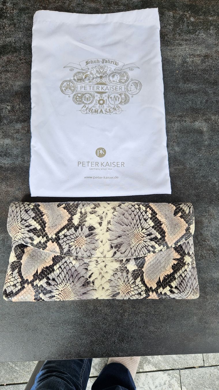 Kaiser Borse da donna: Peter Kaiser Clutch – Nuovo (secondo la descrizione) da Hochdorf venduto da Berry005