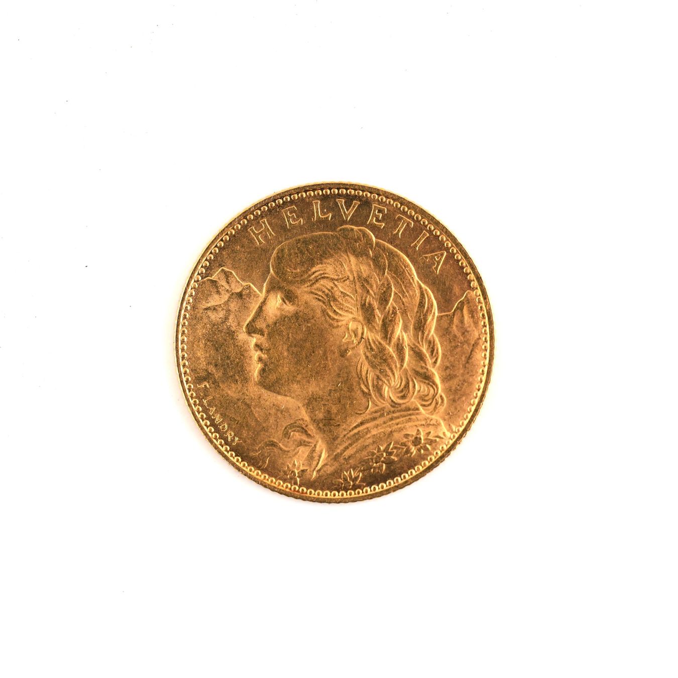 Tutti le monete: Goldvreneli 10Fr 1915 – Usato da Basel venduto da Edelmetallhaus.com 1