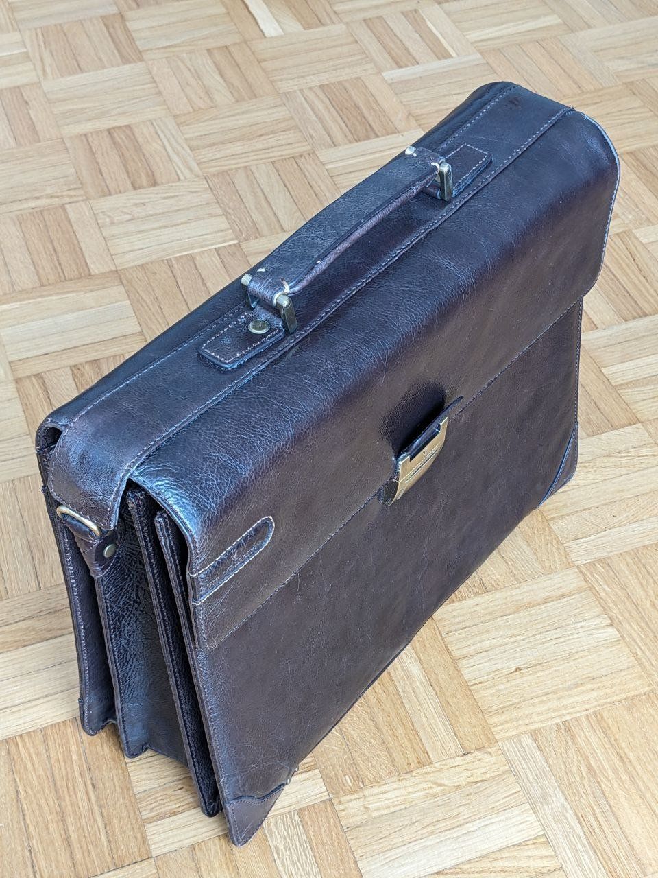 Borse: Laptoptasche aus echtem Leder – Usato da Zuerich venduto da blo_qlp9 6